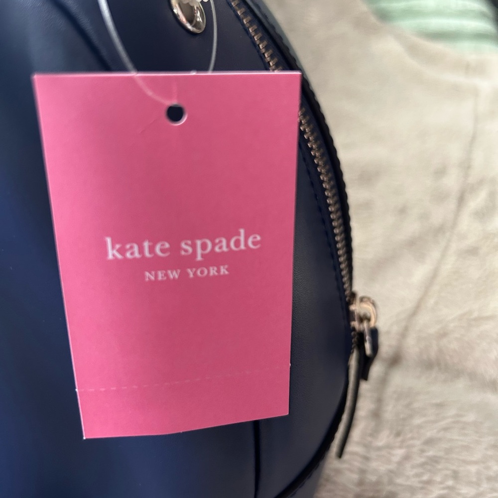 Kate Spade Navy Camel Graphic Backpack - Picture 4 of 13